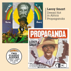 Leroy Smart - Dread Hot in Africa + Propaganda - CD Album - Secret Records Limited