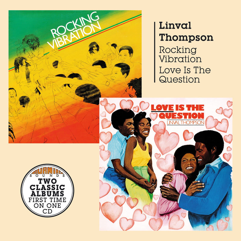 Linval Thompson - Rocking Vibration & Love Is The Question - CD Album - Secret Records Limited