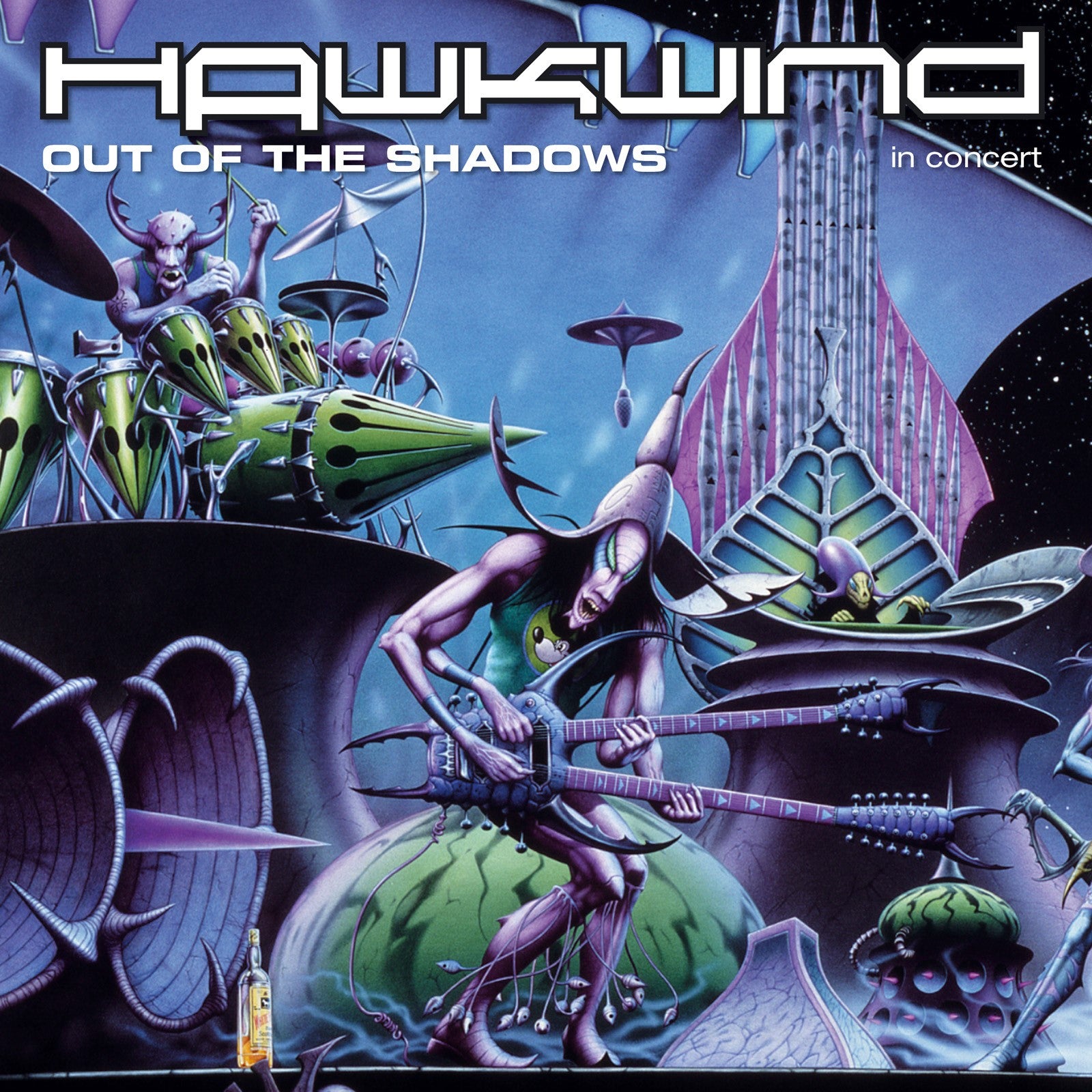 Hawkwind - Out Of The Shadows - CD+DVD Album - Secret Records Limited