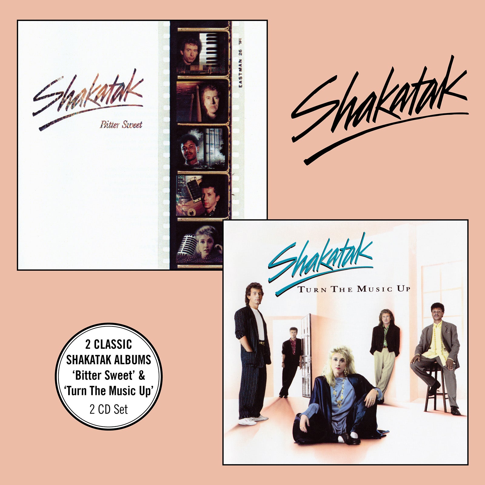 Shakatak - Bitter Sweet + Turn The Music Up - 2CD Album - Secret Records Limited