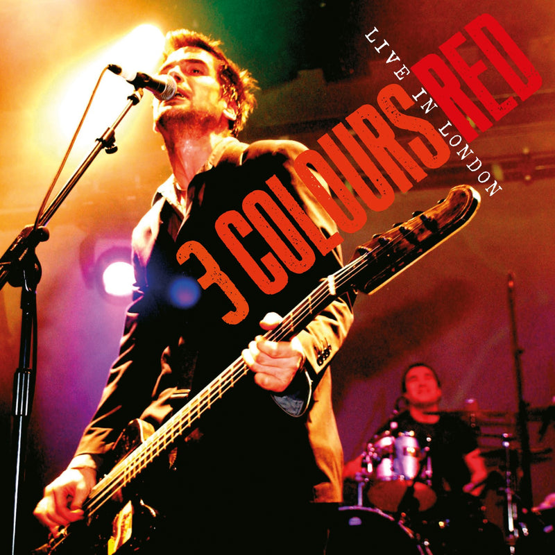 3 Colours Red - Live In London - CD+DVD Album - Secret Records Limited