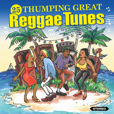 Various - 25 Thumping Great Reggae Tunes - CD Album - Secret Records Limited